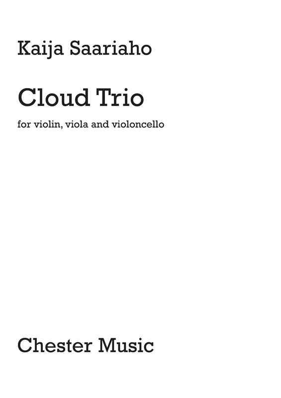 Kaija Saariaho: Cloud Trio (Violin/Viola/Cello)