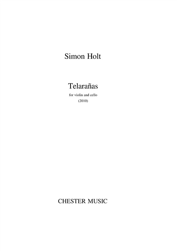 Simon Holt: Telaraas (Spider Web)