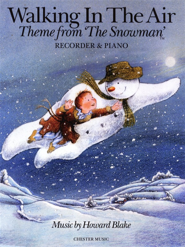 Howard Blake: Walking In The Air (The Snowman) Recorder/Piano