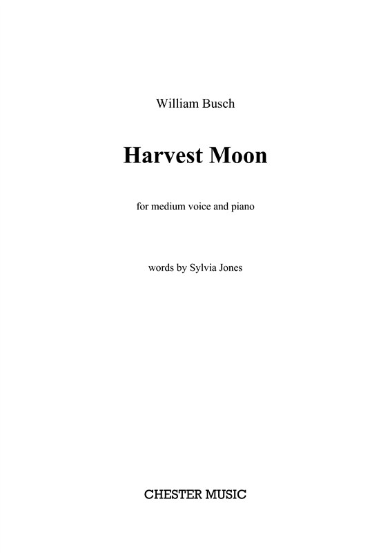 William Busch: Harvest Moon