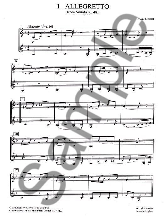 Clarinet Duets Volume 1