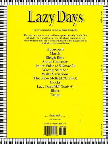 Brian Chapple: Lazy Days