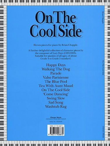 Brian Chapple: On The Cool Side (11 Pieces For Piano)