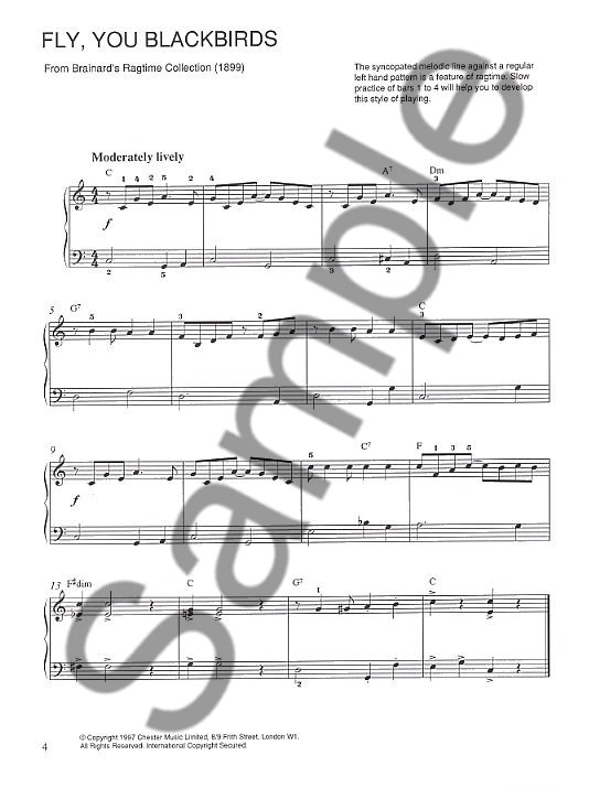 Just Rags: Progressive Piano Solos Grades III - V