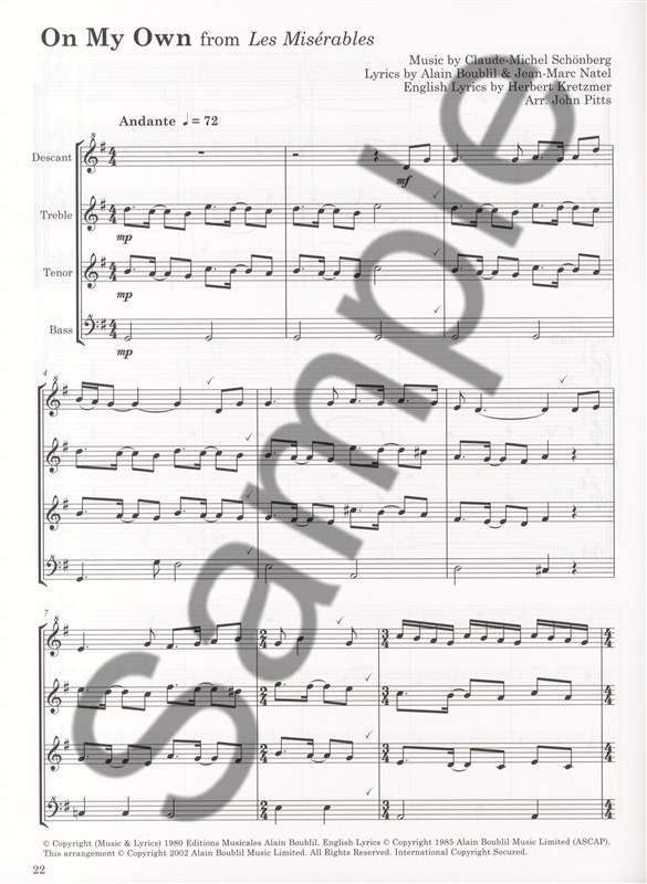 Recorder From The Beginning: Recorder Quartets (Playing Score)