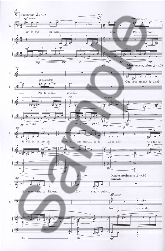 Kaija Saariaho: L'amour De Loin (Vocal Score)