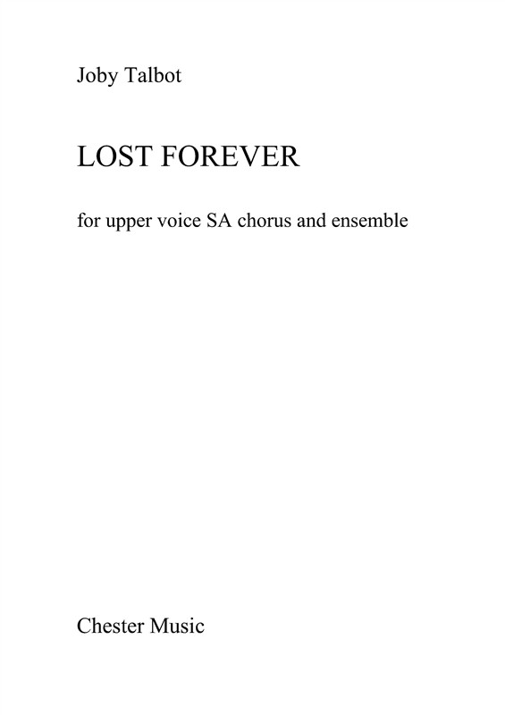 Joby Talbot: Lost Forever (Score)