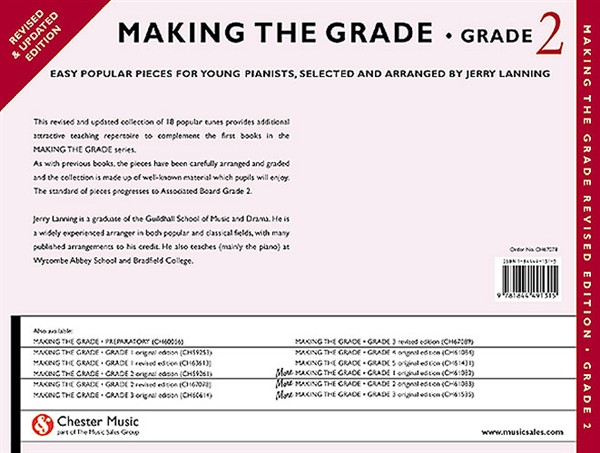 Making The Grade: Grade Two - Revised Edition (Piano)
