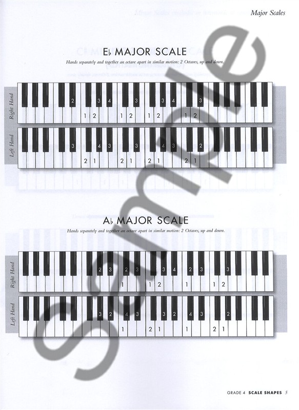 Frederick Stocken: Scale Shapes For Piano - Grade 4 (Revised Edition)
