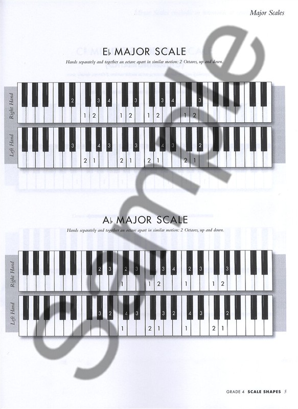 Frederick Stocken: Scale Shapes For Piano - Grade 4 (Revised Edition)