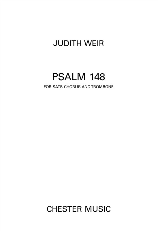 Judith Weir: Psalm 148 (Score)