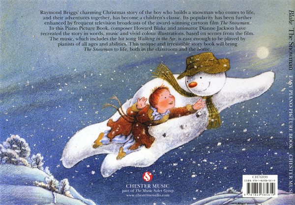 Howard Blake: The Snowman Easy Piano Picture Book
