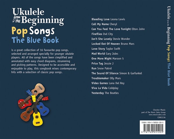 Ukulele From The Beginning - Pop Songs (Blue Book)