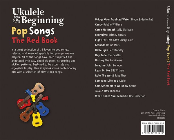 Ukelele From The Beginning - Pop Songs (Red Book)