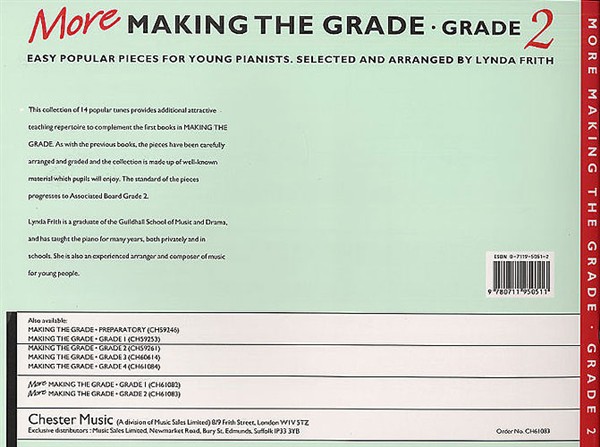 More Making The Grade: Grade Two (Piano)