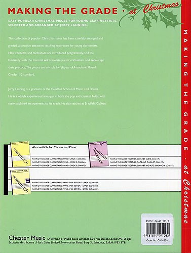 Making The Grade: At Christmas (Clarinet)