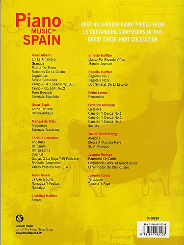 Piano Music Of Spain: Volumes One To Three