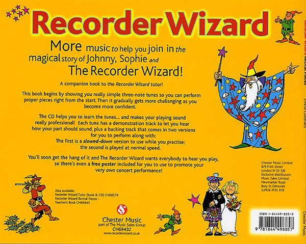 Recorder Wizard Recital Pieces: Pupil's Book