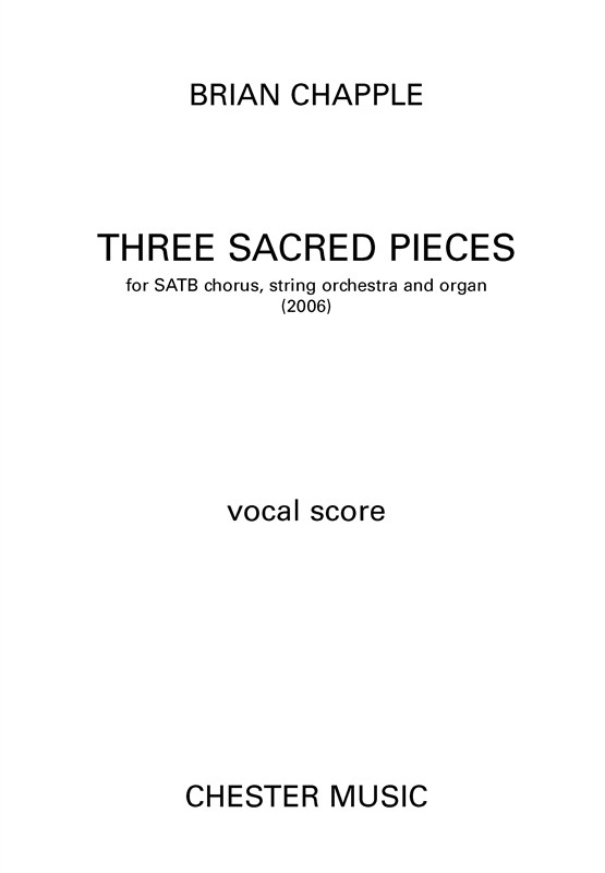 Brian Chapple: Three Sacred Pieces