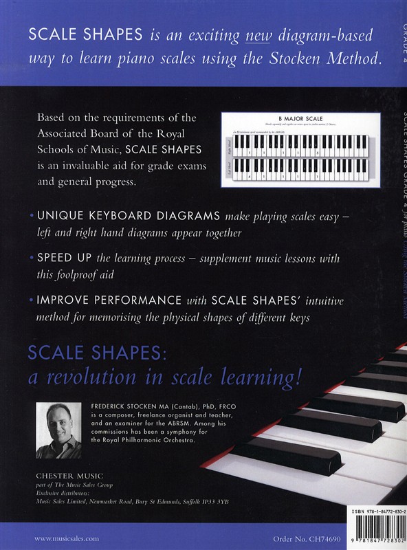 Frederick Stocken: Scale Shapes For Piano - Grade 4 (Revised Edition)