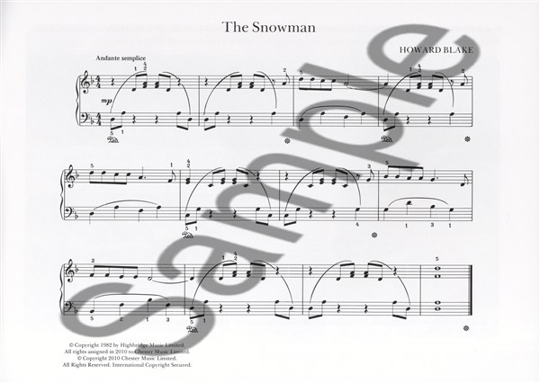 Howard Blake: The Snowman Easy Piano Picture Book