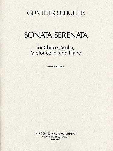 Gunther Schuller: Sonata Serenata (Score/Parts)