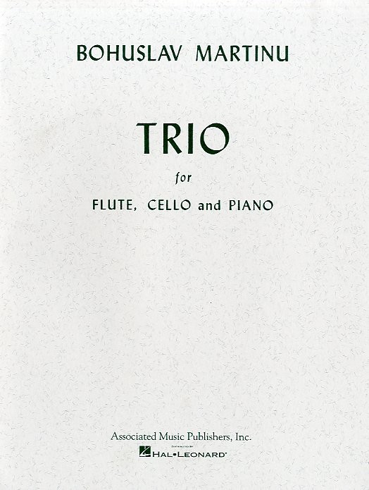 Bohuslav Martinu: Trio For Flute, Cello And Piano (Parts)