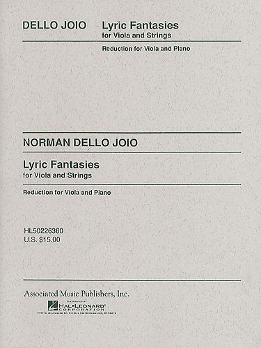 Norman Dello Joio: Lyric Fantasies