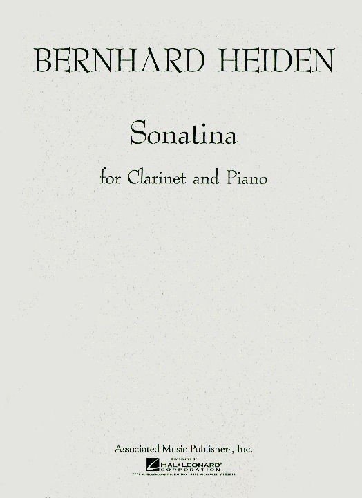 Bernhard Heiden: Sonatina For Clarinet And Piano