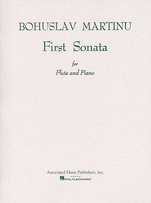 Bohuslav Martinu: First Sonata For Flute And Piano