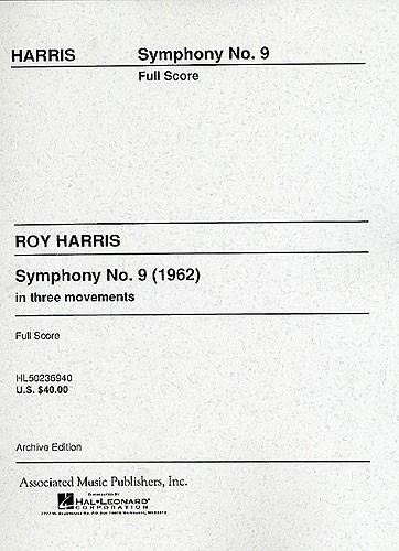 Roy Harris: Symphony No.9 (Study Score)