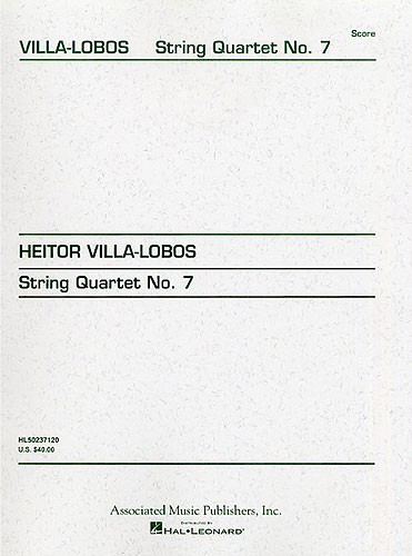 Heitor Villa-Lobos: String Quartet No.7 (Study Score)