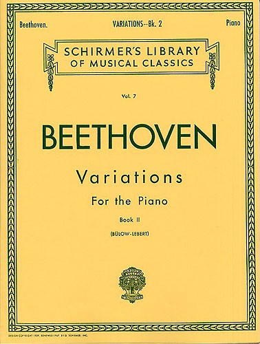 Beethoven: Variations Book 2