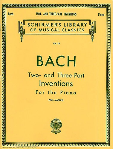 J.S. Bach: Two And Three-Part Inventions (W. Mason)