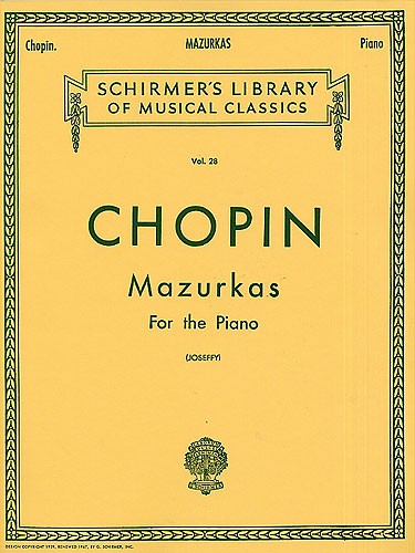 Frederic Chopin: Mazurkas For The Piano