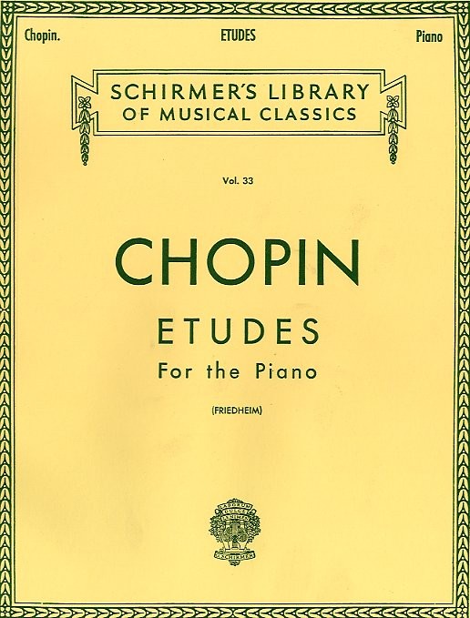 Frederic Chopin: Etudes (Friedheim)