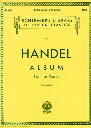 G.F. Handel: Album (Tweny-Two Favourite Pieces)