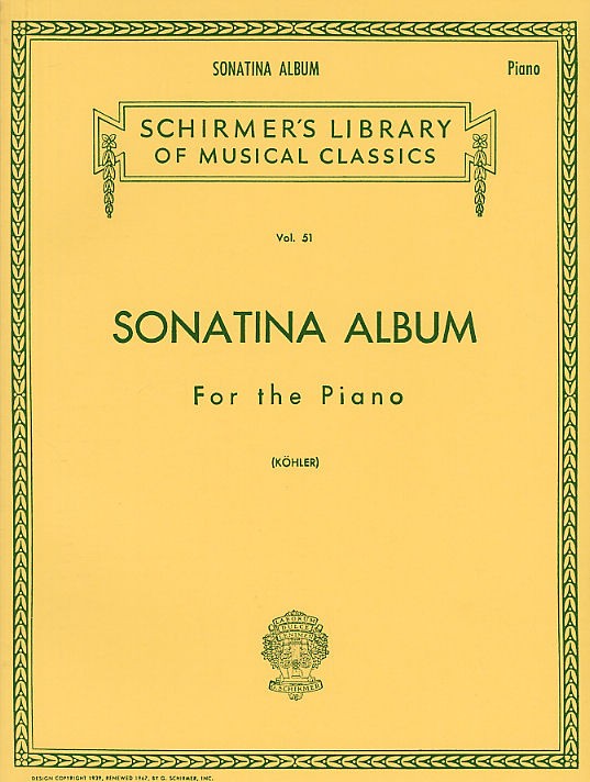 Sonatina Album For The Piano