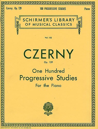 Carl Czerny: 100 Progressive Studies Without Octaves Op.139