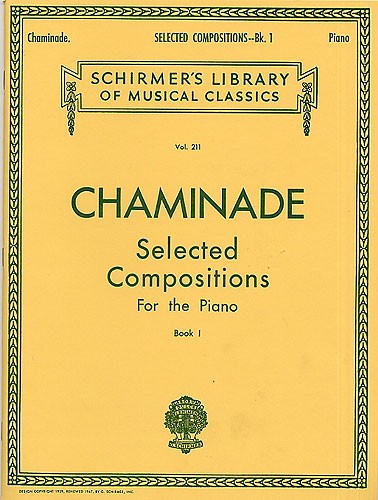 Cecile Chaminade: Selected Compositions For The Piano Book 1