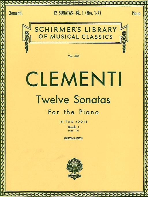 Muzio Clementi: Twelve Sonatas For The Piano - Book I