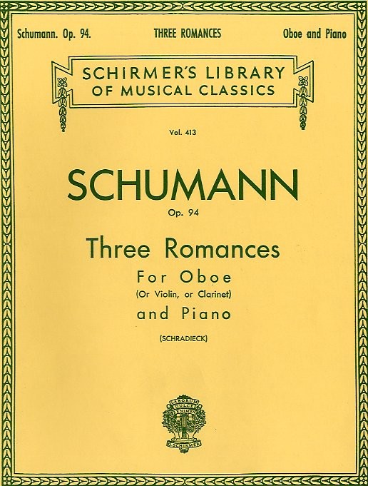 Robert Schumann: Three Romances Op.94