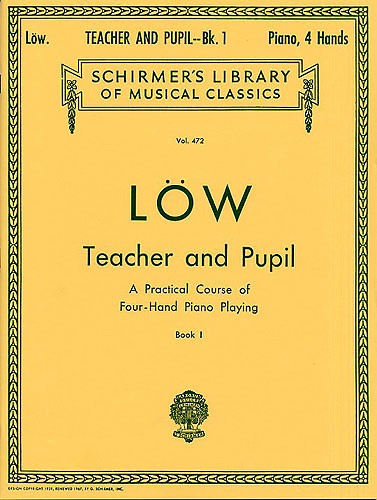 Josef Low: Teacher And Pupil Book