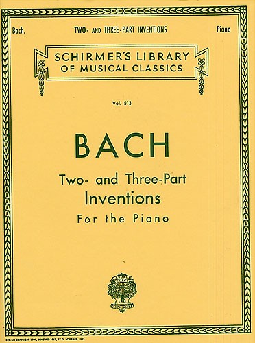 J.S Bach: Fifteen Two And Three-Part Inventions (Czerny)