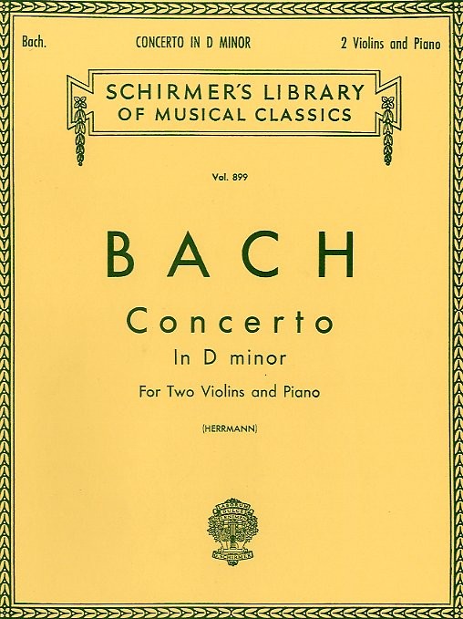J.S.Bach: Concerto In D Minor For Two Violins And Piano