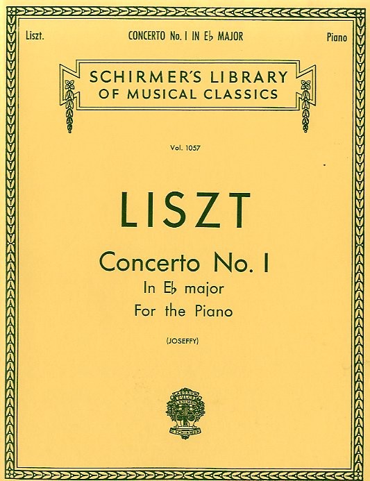 Franz Liszt: Piano Concerto No.1 In E Flat (Two-Piano Score)