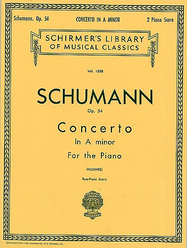 Robert Schumann: Piano Concerto In A Minor Op.54 (Two Piano Score)