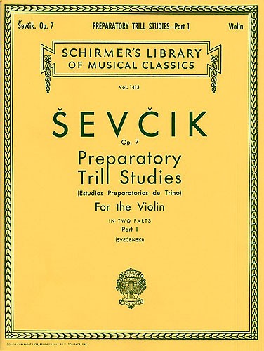 Otakar Sevcik: Preparatory Trill Studies Book 1 Op.7 (Violin)
