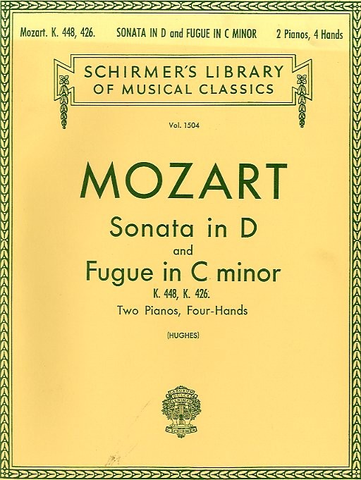 W.A. Mozart: Sonata In D (K.448)/Fugue In C Minor (K.426)- 2 Pianos