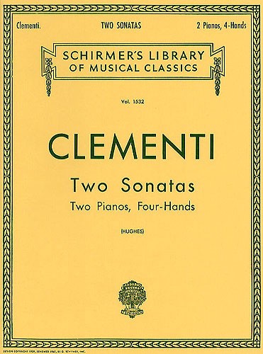 Muzio Clementi: Two Sonatas (2 Pianos)